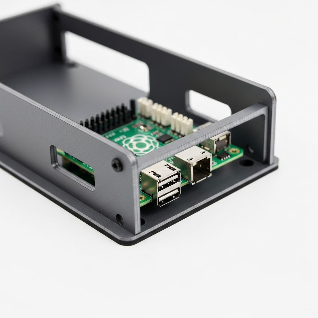 Laser Cut 19" Rack Raspberry Pi 5 Plate