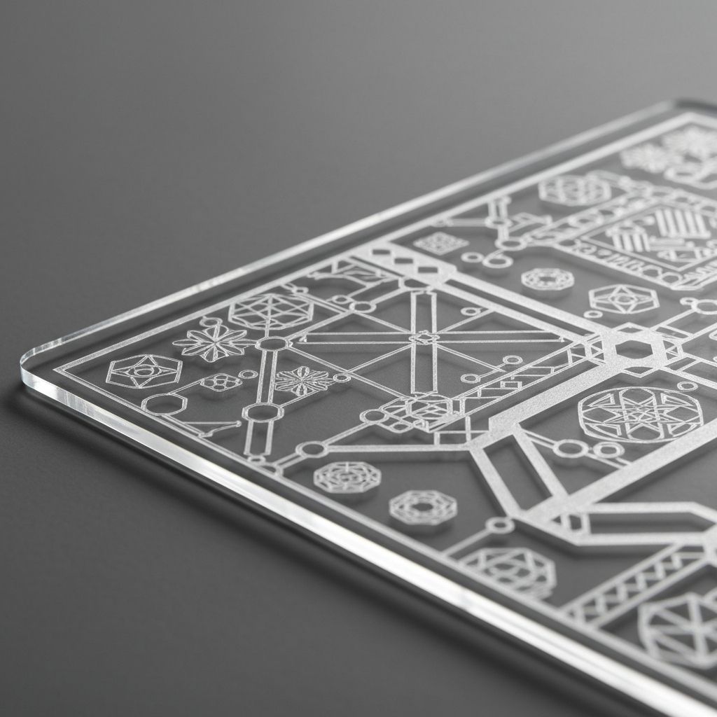 Laser Engraved & Cut Acrylic